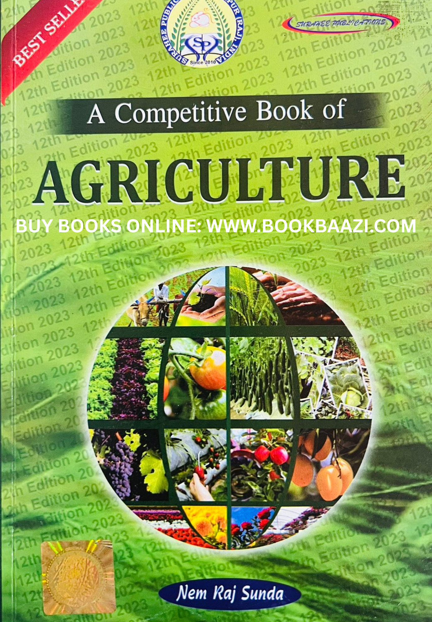 Surahee A Competitive Book of Agriculture By Nem Raj Sunda