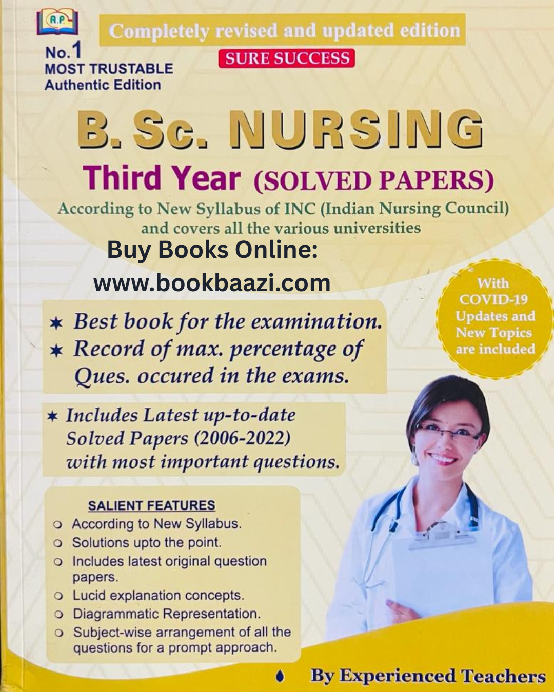 Amit BSc Nursing Third Year Solved Paper 2023 Edition