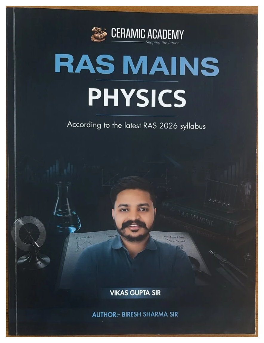 Ceramic Academy RAS Mains Physics – Latest RAS 2026 Syllabus
