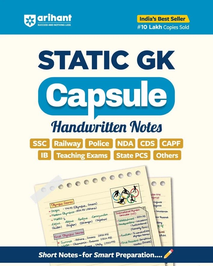 Static GK Capsule – Handwritten Notes